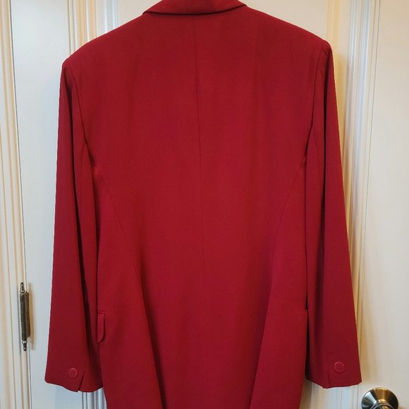 Rena Rowan for Saville Red Blazer - Picture 6 of 14